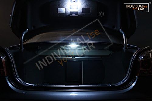 INDIVIDUALise your CAR Innenraumbeleuchtung SET für 5er E60 Limousine (Ohne Panoramadach, Cool-White