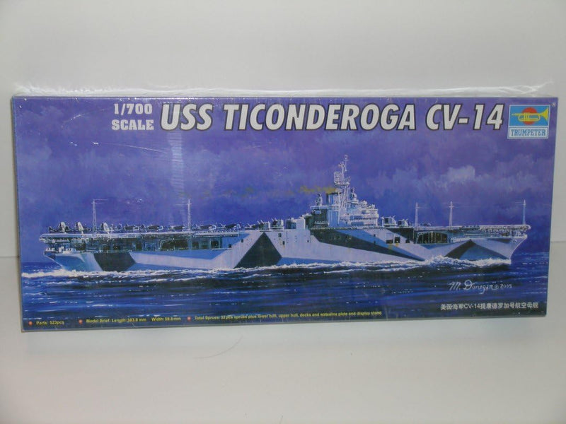 Trumpeter 05736 Modellbausatz USS Ticonderoga CV-14