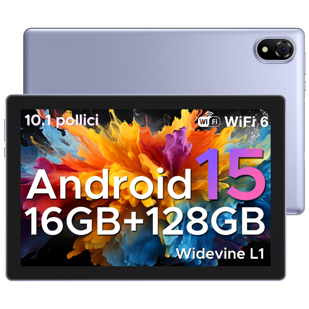 DOOGEE U10 (Tablette WiFi - 10.1'' - 4/128GB) Gray PURPLE Gray, PURPLE Gray