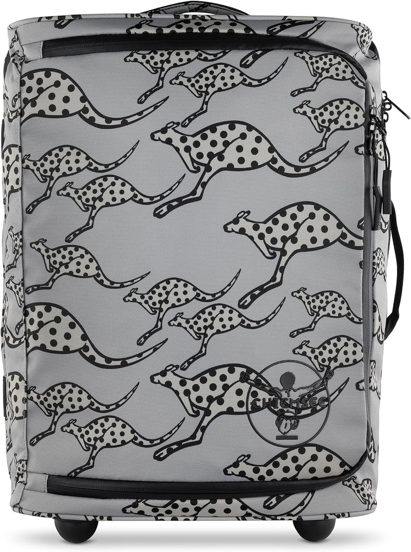 Chiemsee Jump N Fly Soft-Koffer, Weichgepäck, Bordgepäck aus recyceltem PET in Grau, Grau