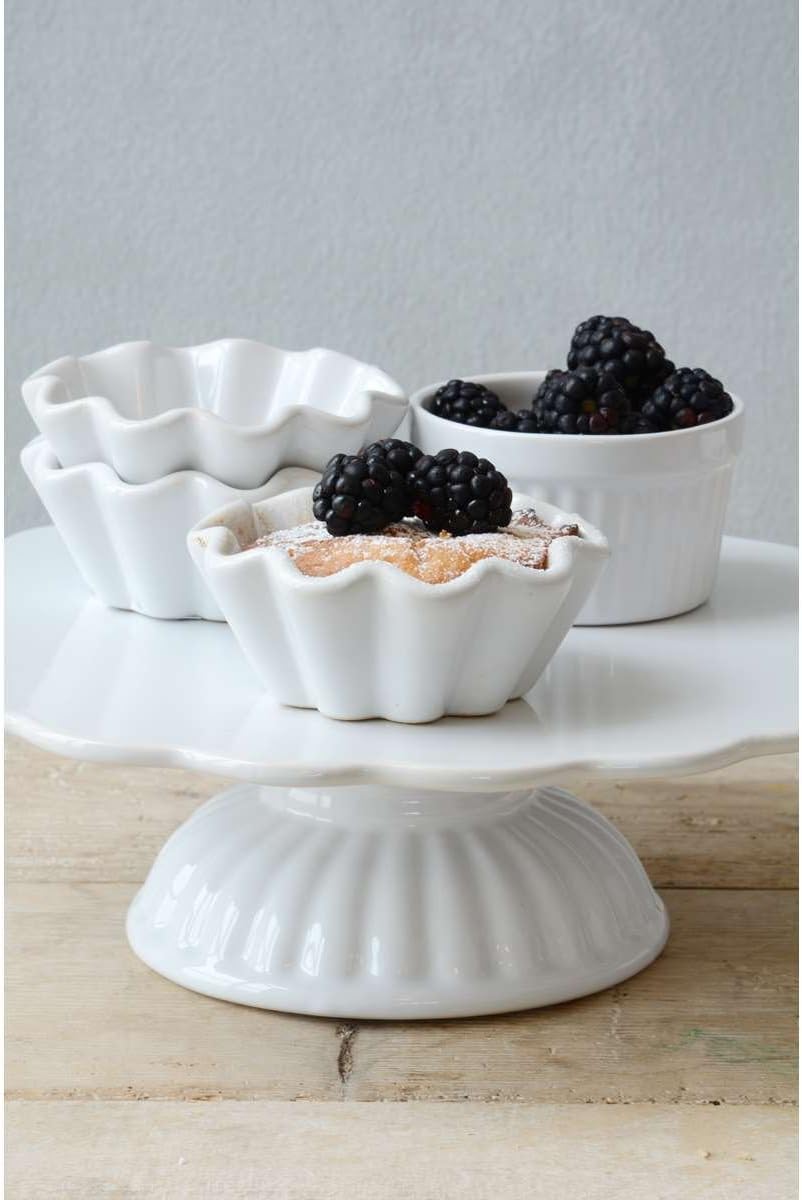 IB Laursen Tortenplatte Mynte Pure White