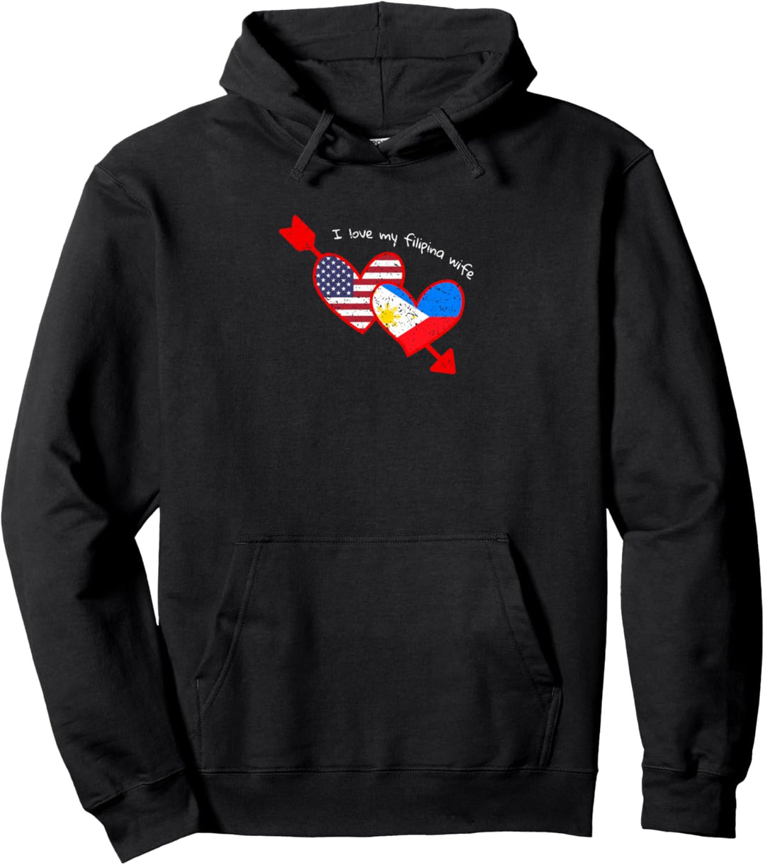 Filipina Frau Design für stolze Pinoys Pullover Hoodie