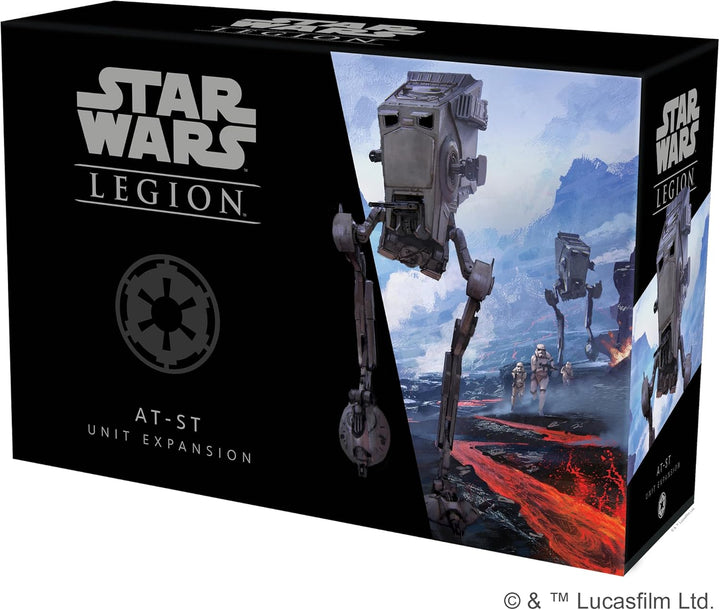 Atomic Mass Games, Star Wars: Legion at-ST Unit, Miniatures Game, Ages 14+, 2 Players, 120-180 Minut