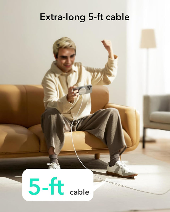 ESR für Magsafe Ladegerät 15W,Wireless Charger mit Ständer für iPhone 17/17e/16/15/14/13/12, AirPods