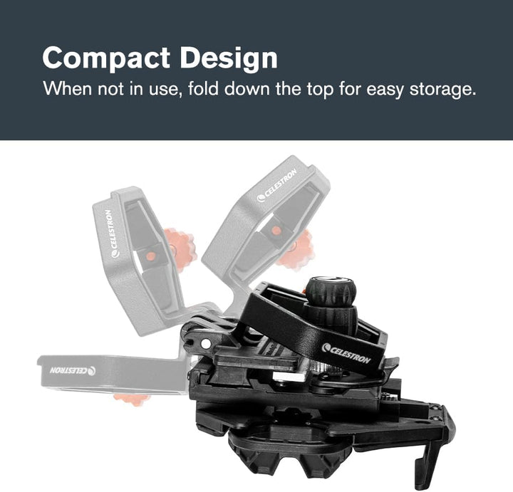 Celestron 81038 NexGo DX Universelles Smartphone Adapter-Set für Digiscoping und Astroimaging mit Bl