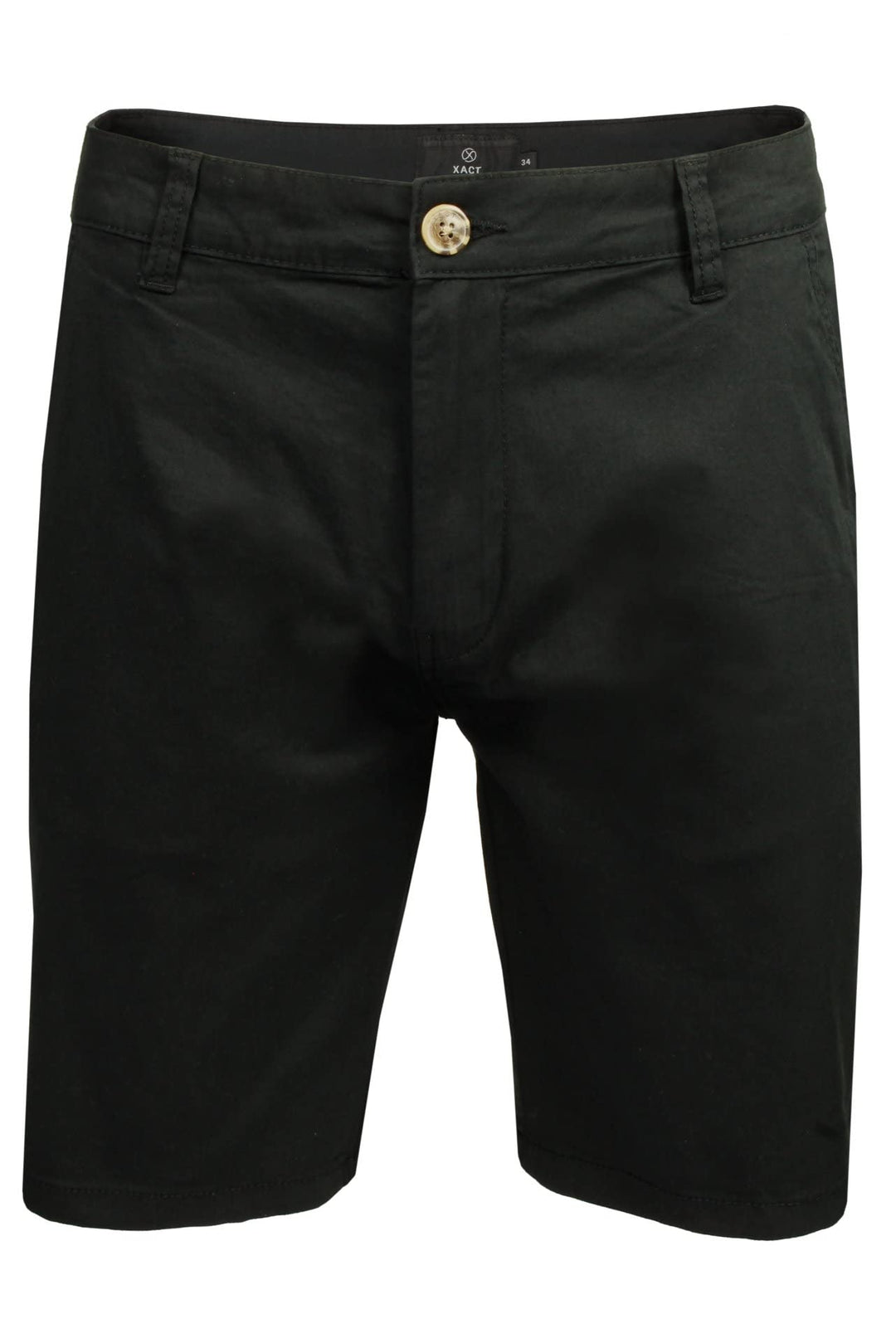 Xact Herren Chino Shorts Baumwoll Stretch Regular Fit Kurze Hose Sommer Bermuda Golf Business Casual