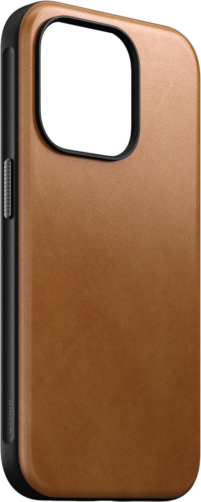 Nomad Leather Case iPhone 15 Pro Tan iPhone 15 Pro english tan, iPhone 15 Pro english tan