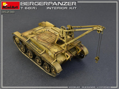 Mini Art 35238 1:35 T-60 (r) Bergepanzer Interieur - originalgetreue Nachbildung, Modellbau, Plastik