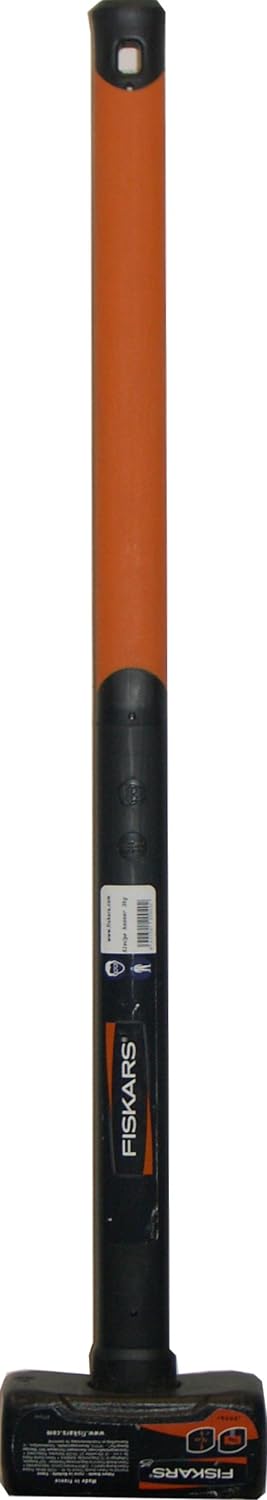 Fiskars Vorschlaghammer, Gewicht: 3,9 kg, Karbonstahl (geschmiedet), Schwarz/Orange, L, 1001619 L Si