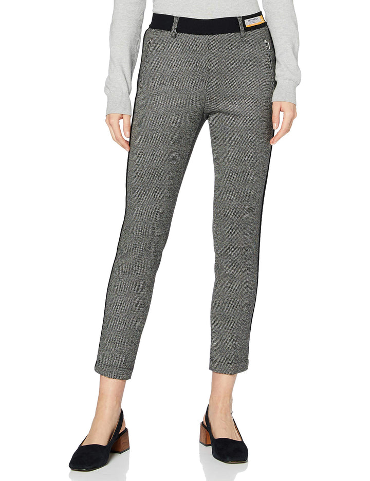 Raphaela by Brax Damen Style Lillyth Line Rundum Schlupf Jersey Super Slim Hose 42W / 32L Schwarz, 4