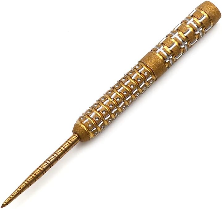 CUESOUL Steel Tip 90% Tungsten Dart Set mit Ölfarbe Finish und ROST Flights 23g FASSBIER, 23g FASSBI