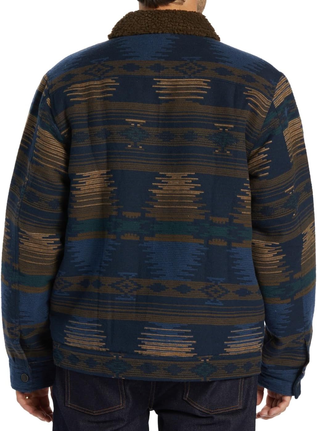 Billabong Herren Barlow Sherpa Windbreaker XL Navy, XL Navy