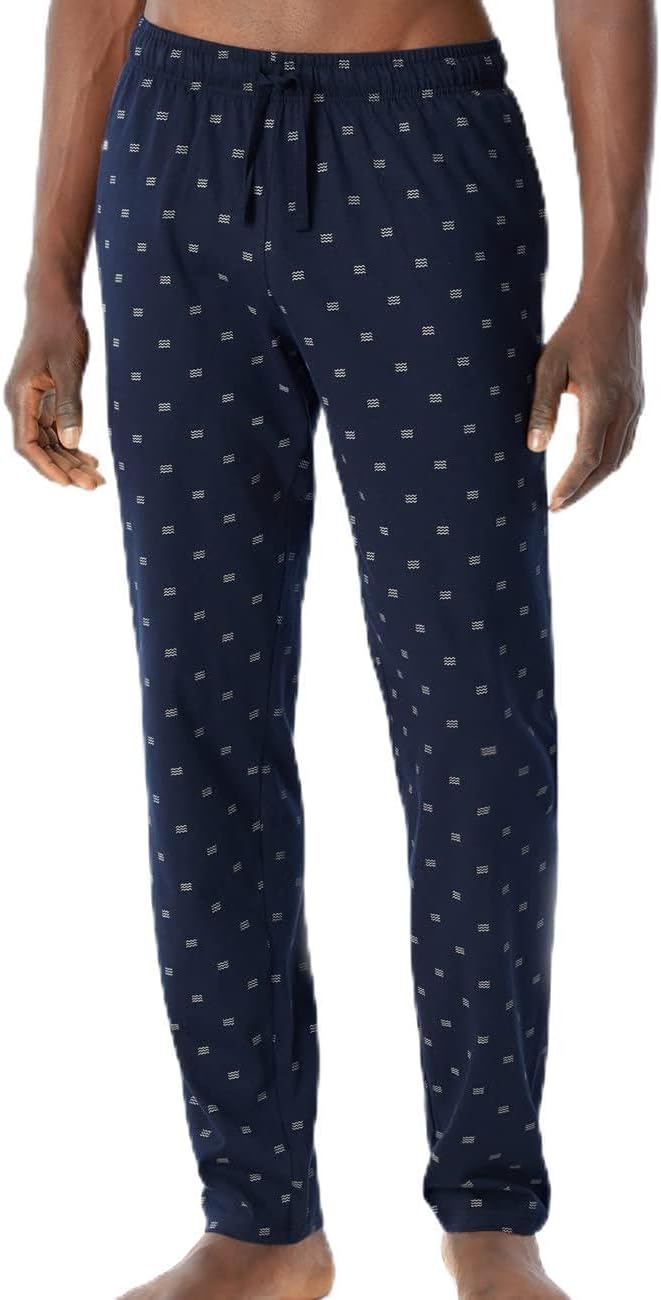 Schiesser Herren Hose Lang Slip 56 Dunkelblau_178951, 56 Dunkelblau_178951