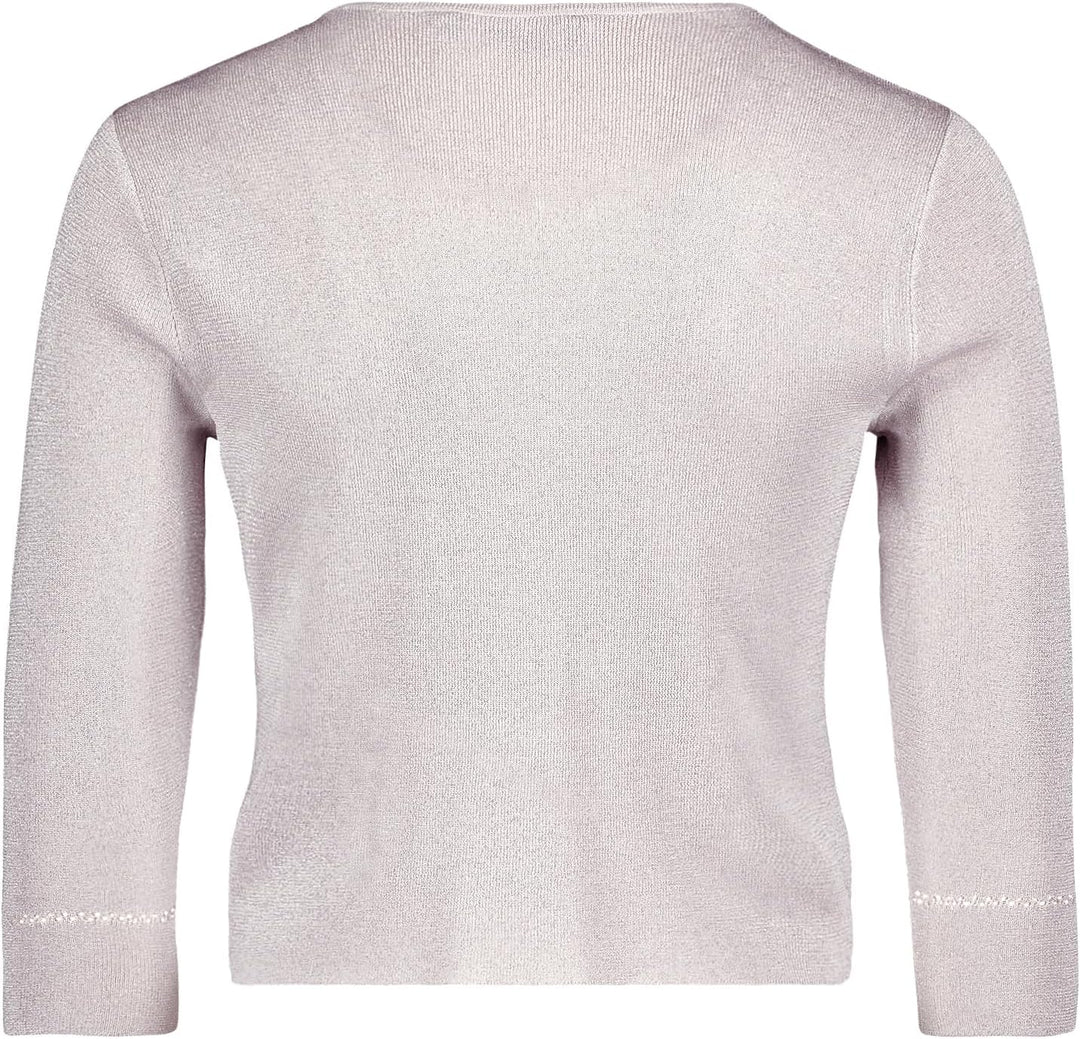 Vera Mont Damen Strickbolero ohne Verschluss S Grau, S Grau