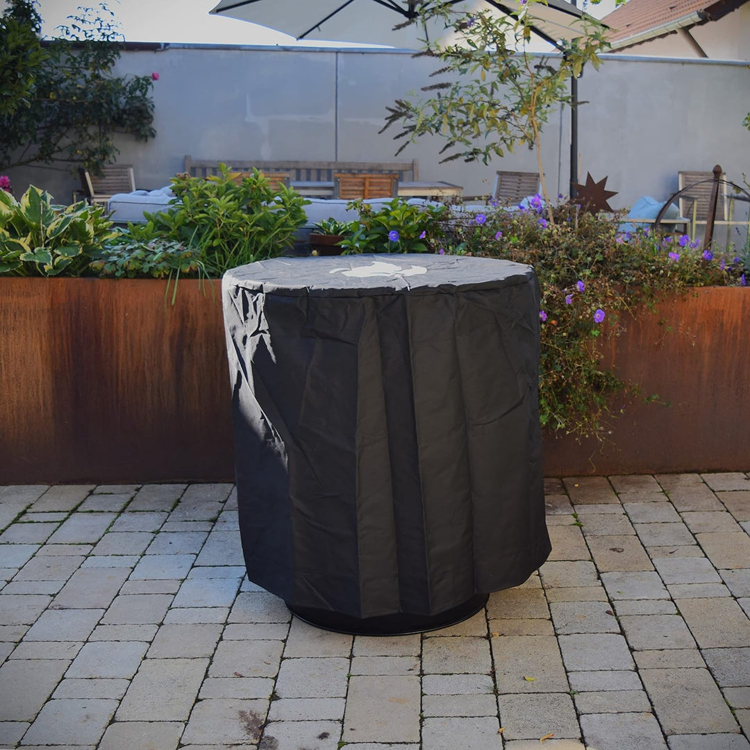 Grillrost.com Das Original 80er Abdeckhaube für alle Feuerplatten mit 80cm Durchmesser - robust & we
