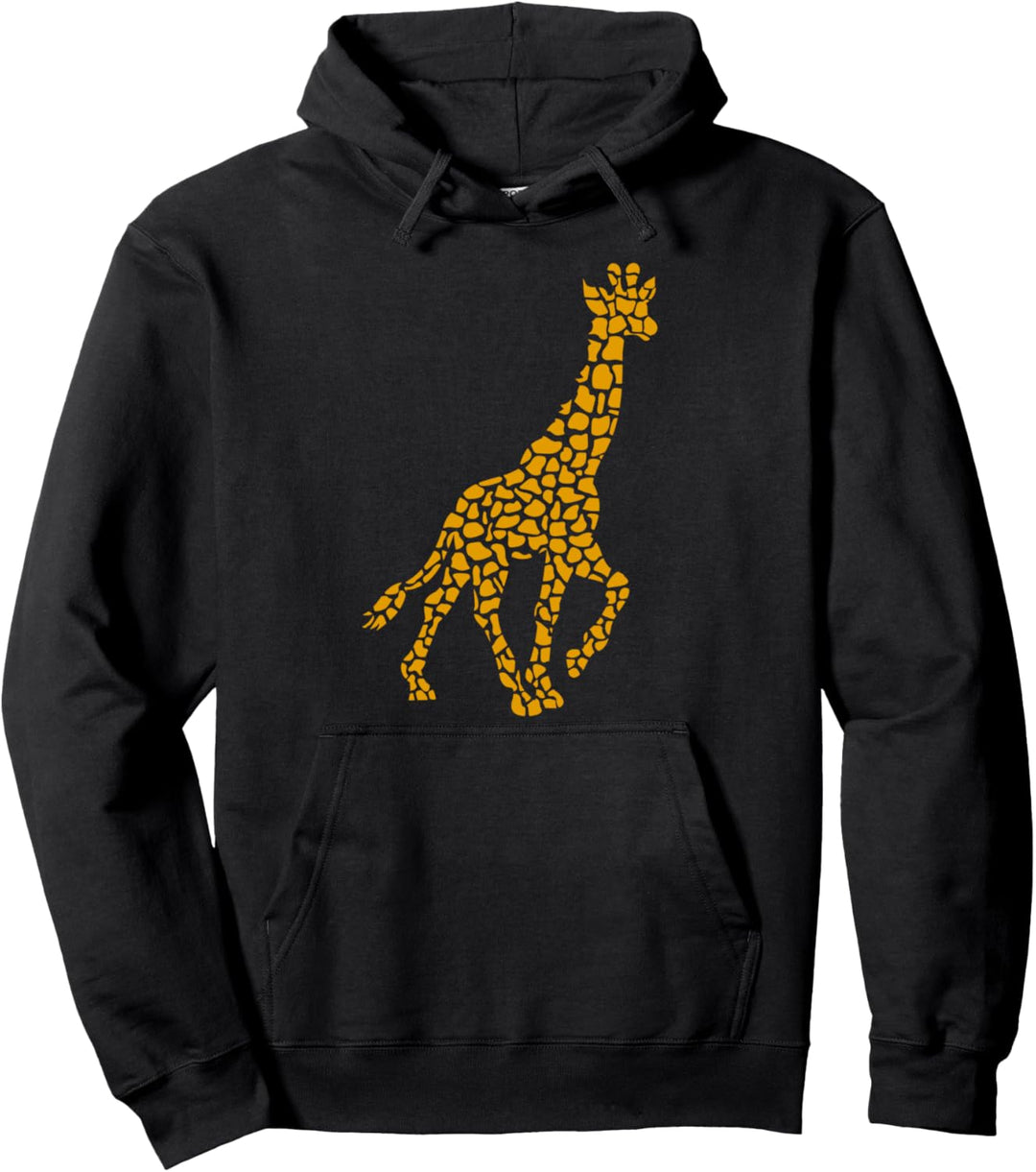 Graphik Giraffe Zootier Tierfreund Tier Hoodie Pullover Hoodie