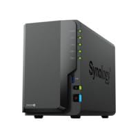 Synology DS224+ 2-Bay Diskstation NAS (Intel Celeron J4125 4-Core 2.0 GHz 2GB DDR4 RAM 2xRJ-45 1GbE
