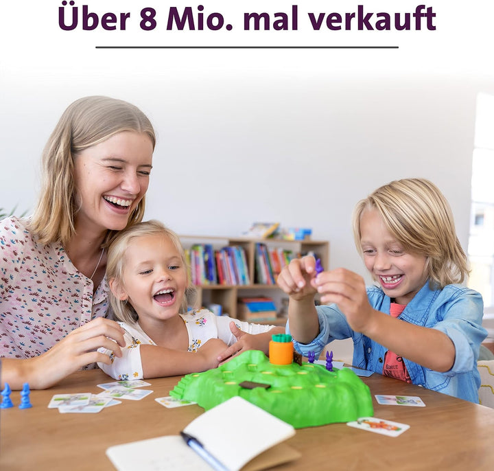 Ravensburger 21556 - Lotti Karotti, Brettspiel für Kinder ab 4 Jahren, Familienspiel für Kinder und