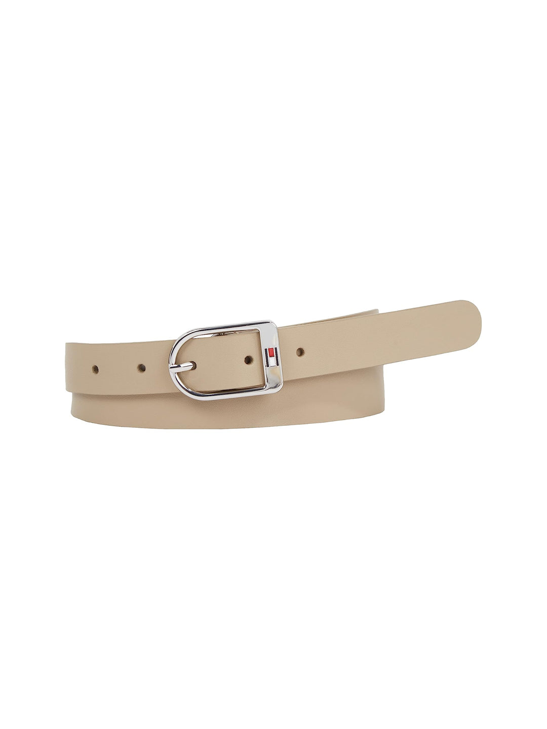 Tommy Hilfiger Damen Gürtel 75 Beige (Merino), 75 Beige (Merino)