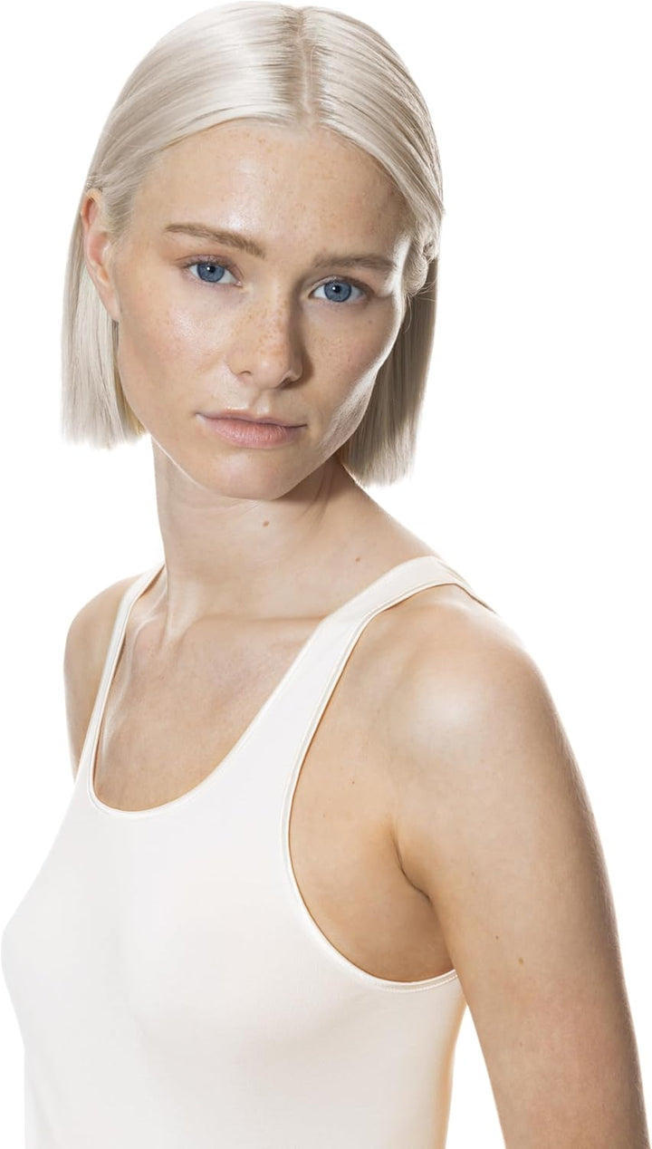 Mey Tagwäsche Serie Emotion Damen Tops breiter Träger 55204, S Champagner