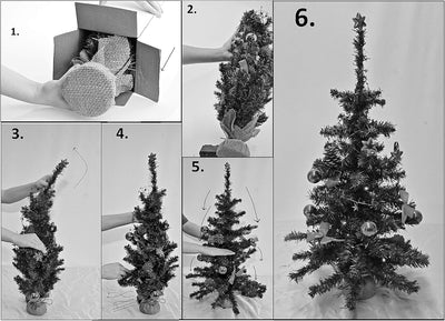 Bambelaa! Weihnachtsbaum Künstlich Mit Beleuchtung Geschmückt Tannenbaum Dekoriert Christbaum Beleuc