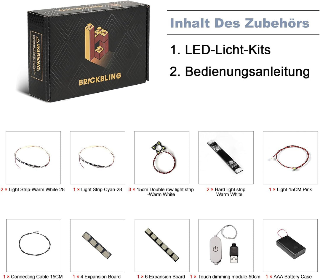 Led Licht Set Kompatibel mit Lego 101 Dalmatians Puppy 43269 (Kein Modell), Dekorationsbeleuchtungss