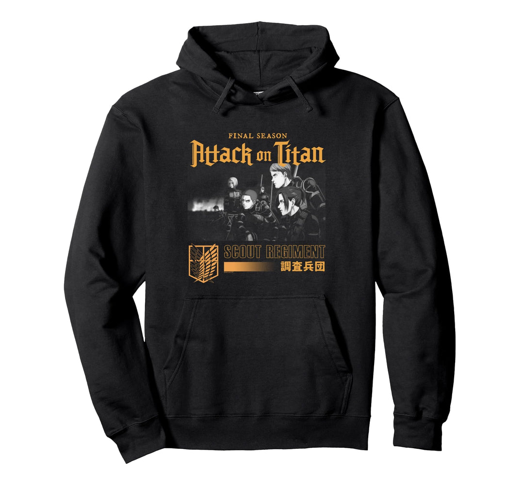 Attack on Titan Season 4 Pfadfinderregiment immer noch Pullover Hoodie