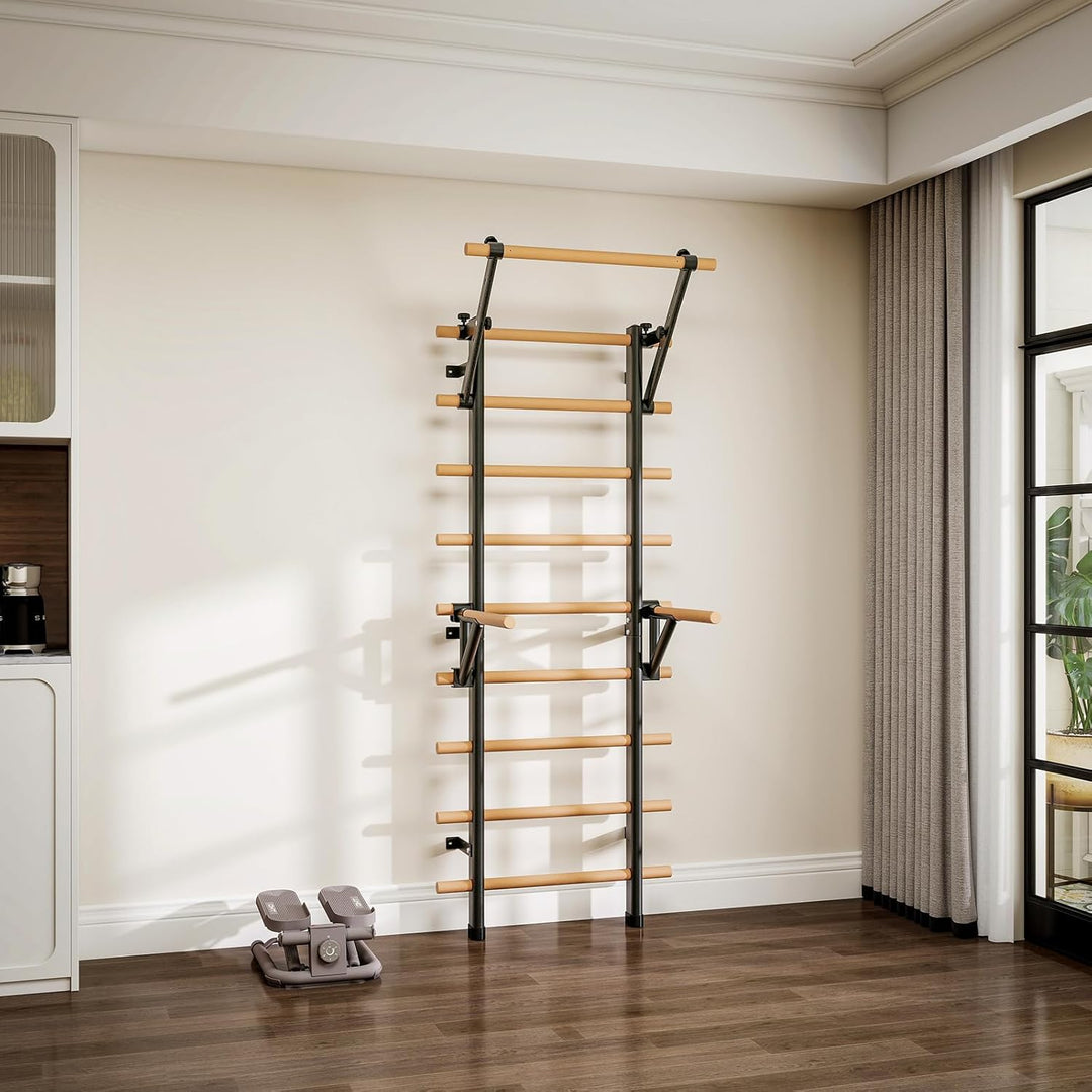 DHT Bracket Essentials – Stall & Klimmzug-Dip-Bars für Zuhause & Büro, Calisthenics & Workouts Singl