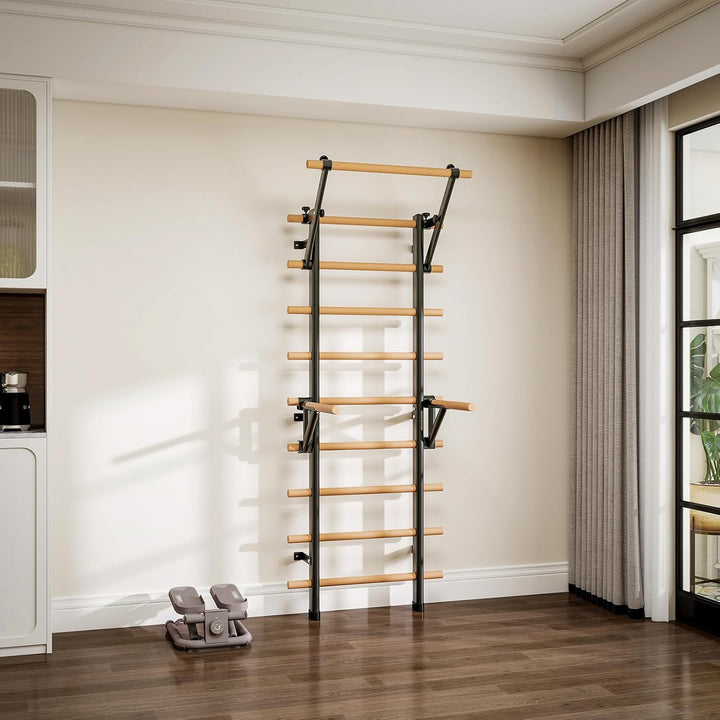 DHT Bracket Essentials – Stall & Klimmzug-Dip-Bars für Zuhause & Büro, Calisthenics & Workouts Singl