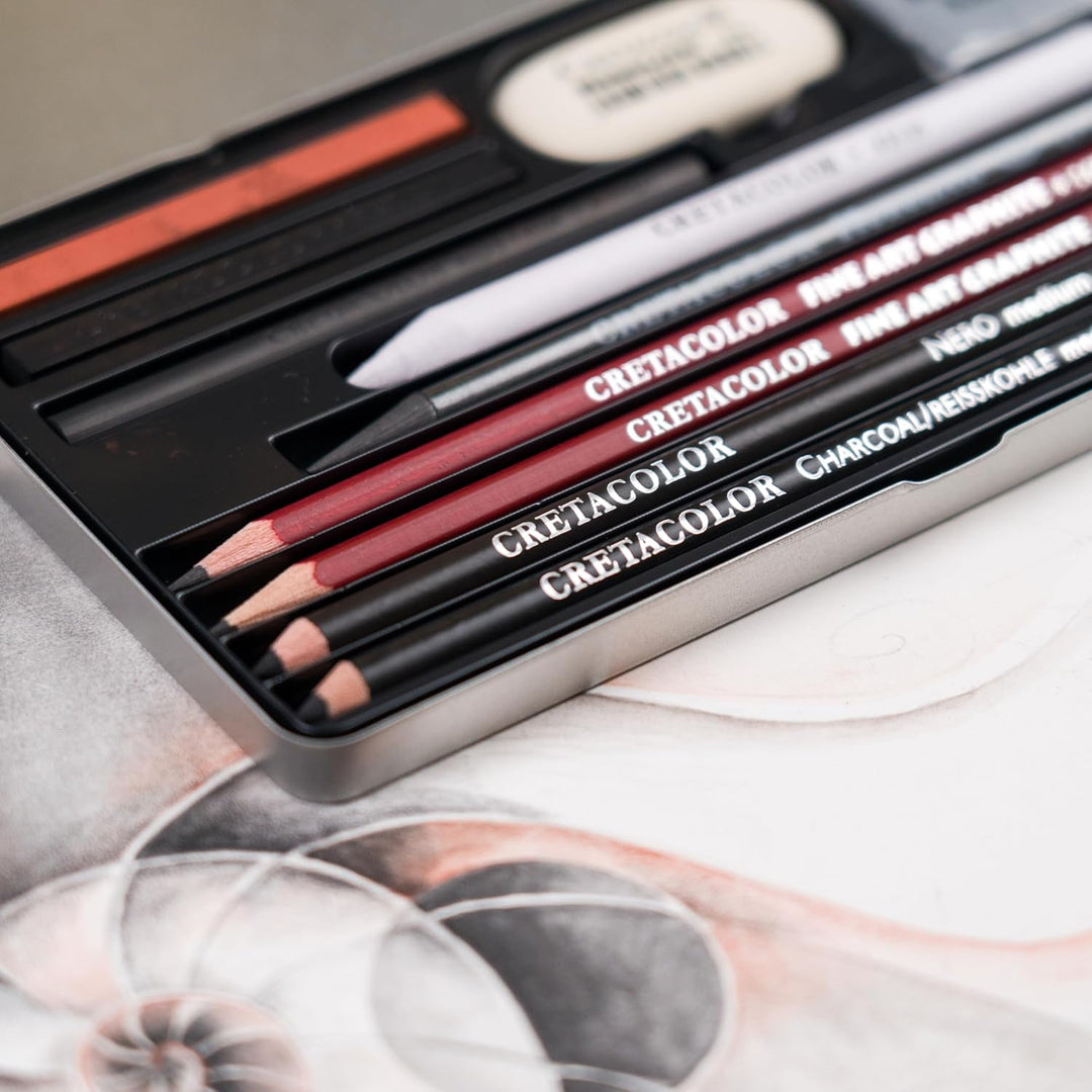 Cretacolor Teacher´s Choice Skizzierset, 11teilig