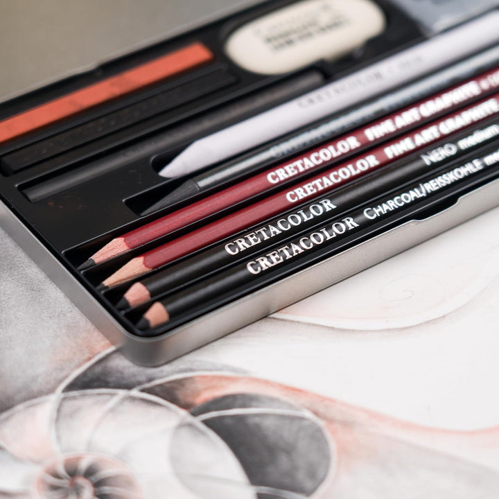 Cretacolor Teacher´s Choice Skizzierset, 11teilig