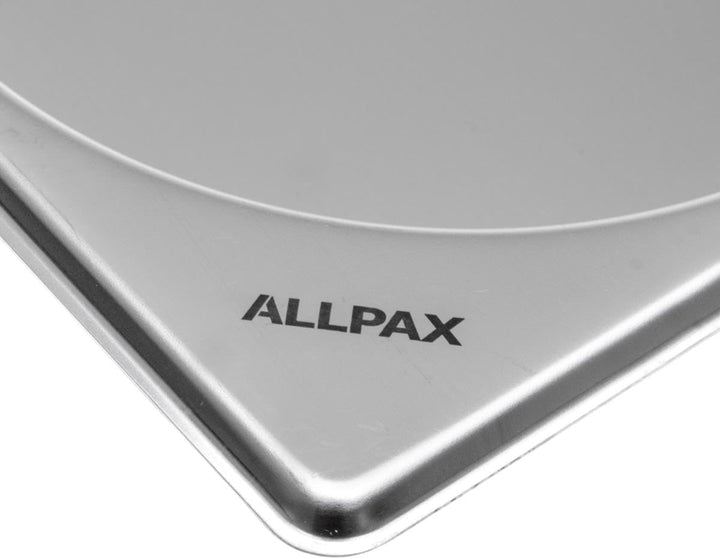 Allpax GN Behälter 1/2 Edelstahl - Höhe 100 mm - mit Griffe - lebensmittelechter & hitzebeständiger