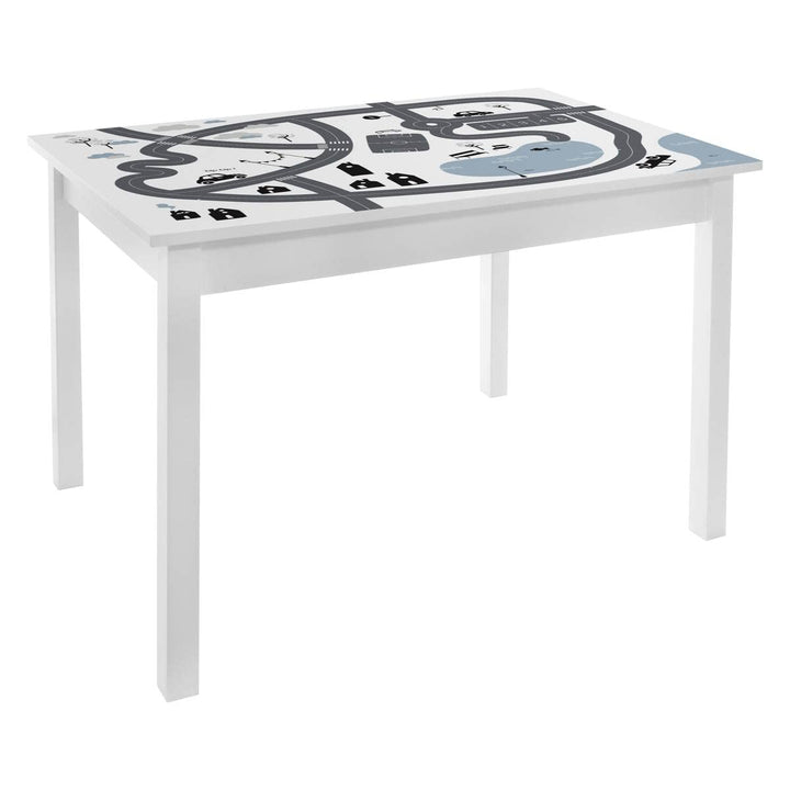 Motivtisch für Jungen - Model 2 - Atmosphera créateur d'intérieur cm Weiss, cm Weiss