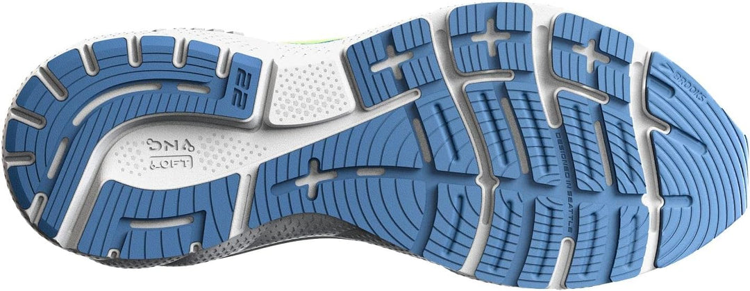 Brooks Ghost Gtx M, Herren Sportschuhe - Running 35.5 EU Silver Lake Blue Green White, 35.5 EU Silve