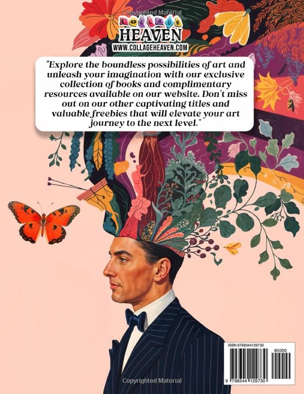 The Cut Out And Collage Book Exceptional Things To Cut & Collage: Botanicals, Mythical creatures, Pe