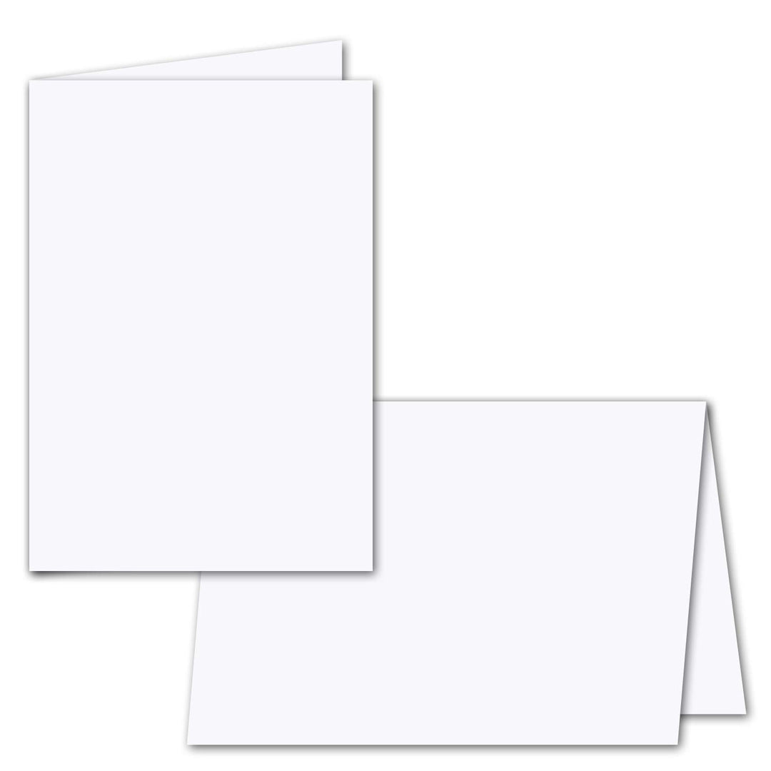 150x faltbares Einlege-Papier für B6 Doppelkarten - hochweiss - 168 x 224 mm (112 x 168 mm gefaltet)