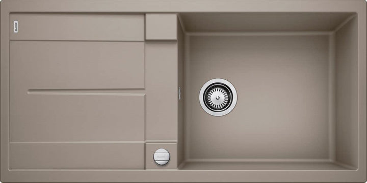 BLANCO METRA XL 6 S, 60 cm Unterschrank Extra grosses Becken 60 cm Unterschrank Tartufo, Extra gross