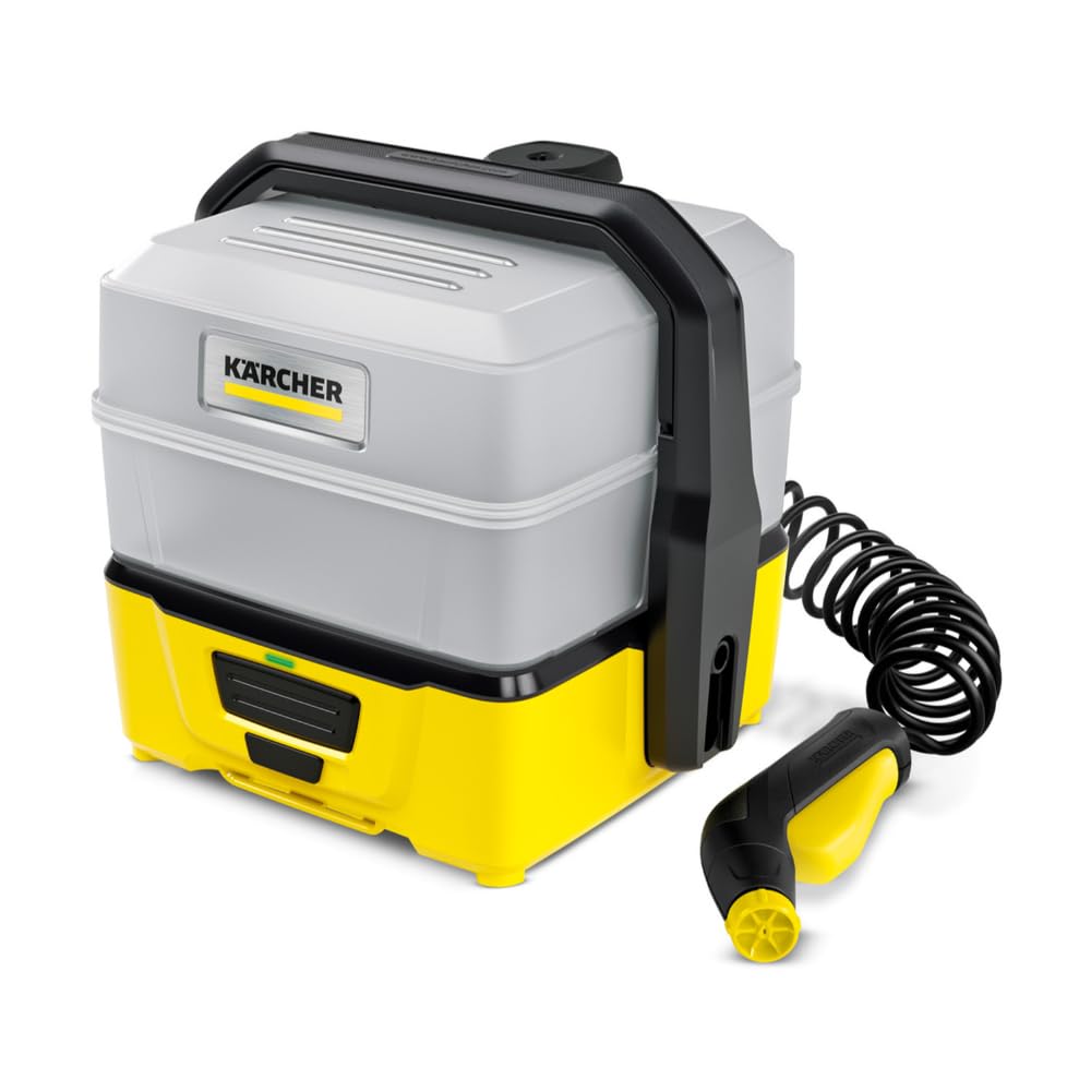 Kärcher Mobile Outdoor Cleaner OC 3 Plus (extra grosses Wassertankvolumen: 7 l, Lithium-Ionen-Akku,