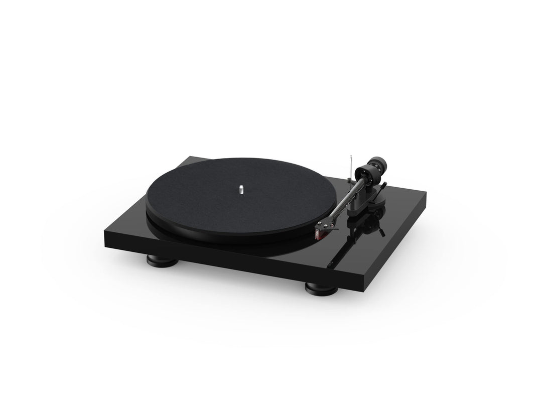 Pro-Ject Debut Carbon EVO, Audiophiler Plattenspieler mit Carbon Tonarm, elektronischer Geschwindigk