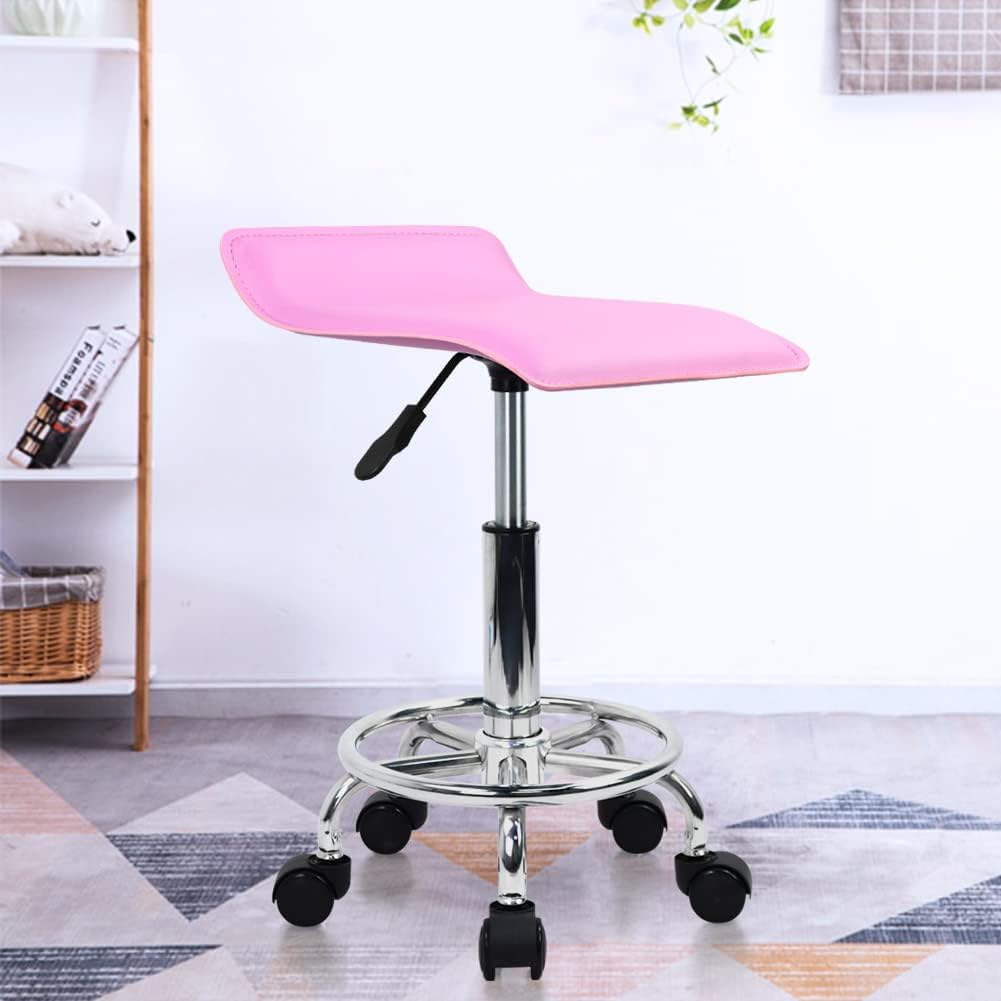 KKTONER Rollhocker Square (Rosa), Rosa