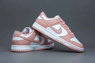 Nike Damen Dunk Low Se Sneaker 37.5 EU White Rose Whisper, 37.5 EU White Rose Whisper