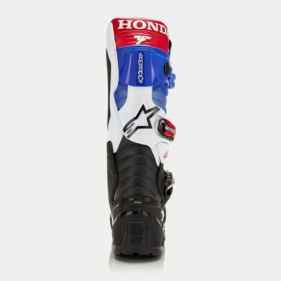 Alpinestars Motocross-Stiefel Tech 7 Enduro Drystar Schwarz/Grau | Sportlicher Offroad-Schutz 39.5 E
