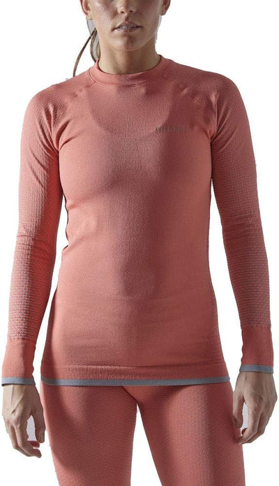 Craft Damen ADV Warm Fuseknit Intensity Ls W Oberteile, Spuren/Denkmaler.