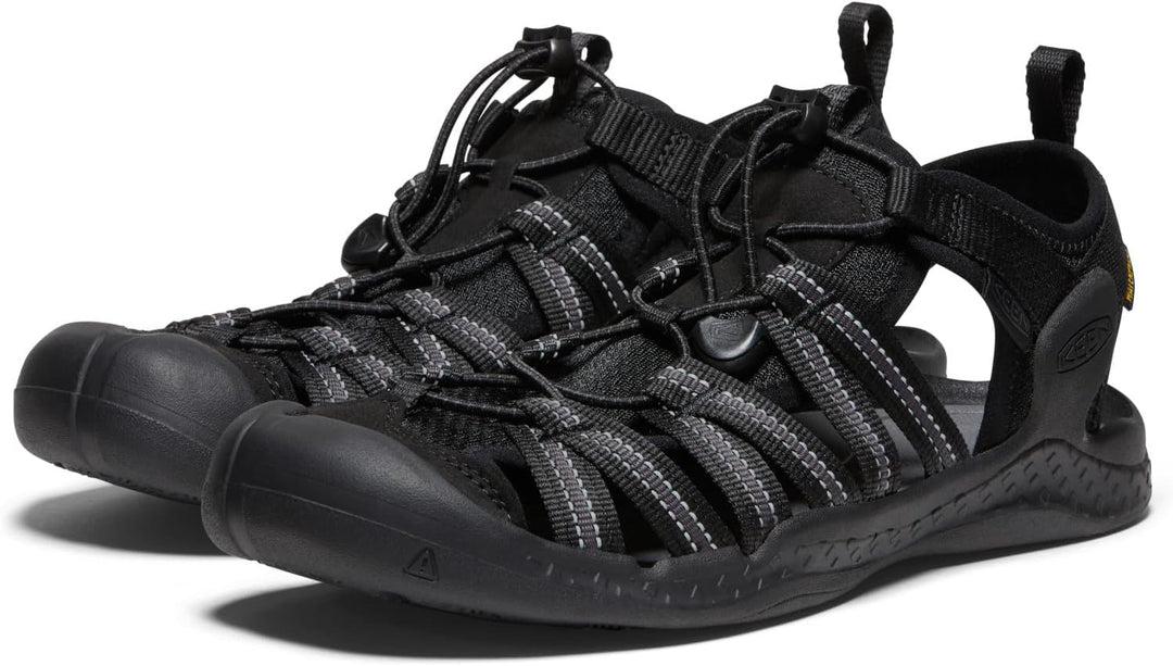 KEEN Herren Drift Creek H2 Sandalen 48 EU Schwarz, 48 EU Schwarz
