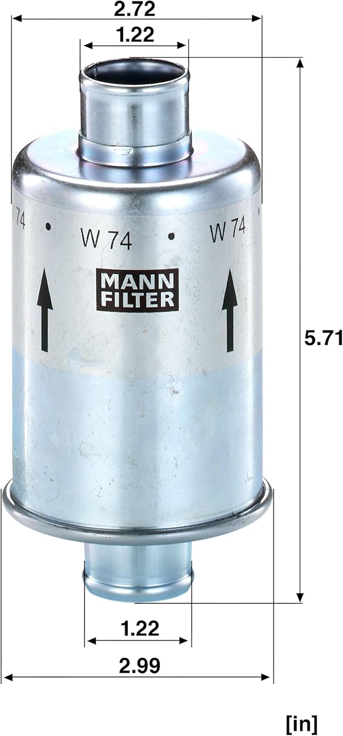MANN-FILTER W 74 Ölfilter – Für Nutzfahrzeuge