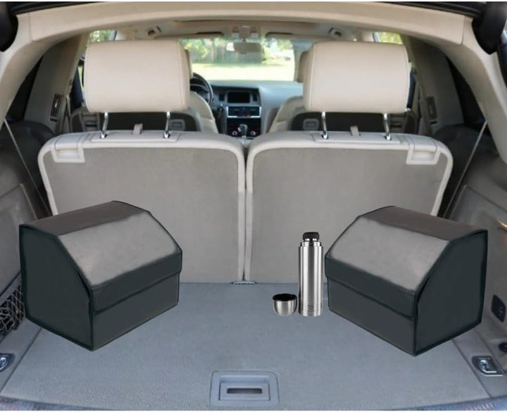 Kofferraum Organizer, Nonwoven, Wasserdicht Faltbar Kofferraum-Tasche mit Deckel für Auto, Auto Falt