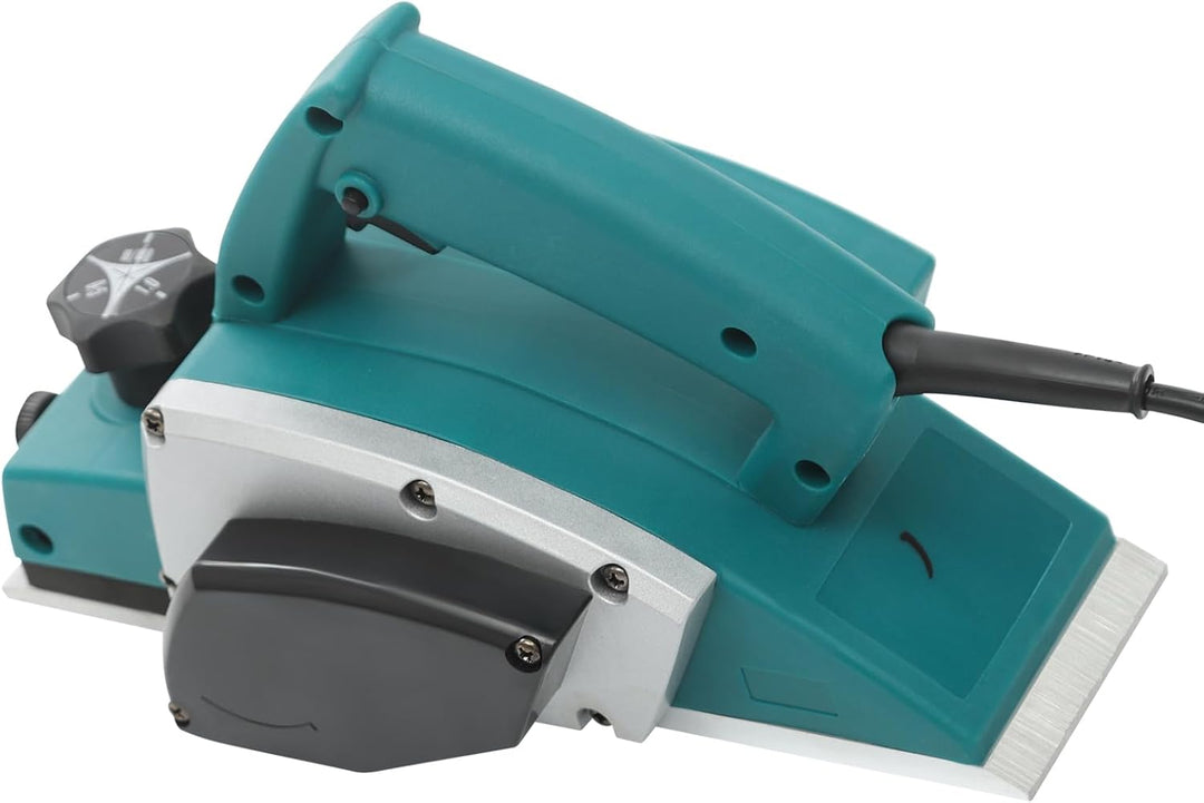 Elektrohobel, 600W Hobelmaschine, Handhobel Elektrisch, Holzdickenhobel, Einstellbarer Geschwindigke