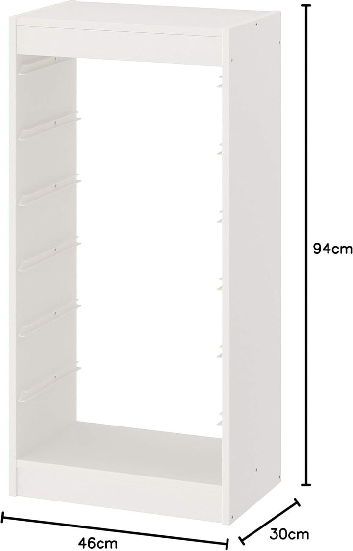 TROFAST Rahmen 46x30x94cm weiss