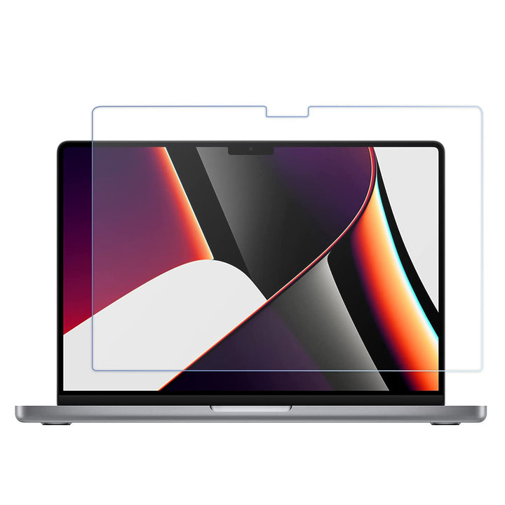 ProCase Schutzfolie für MacBook Pro 16,2 Zoll 2024 (M4) A3403/A3186, 9H Gehärtetes Glas für 16 Zoll