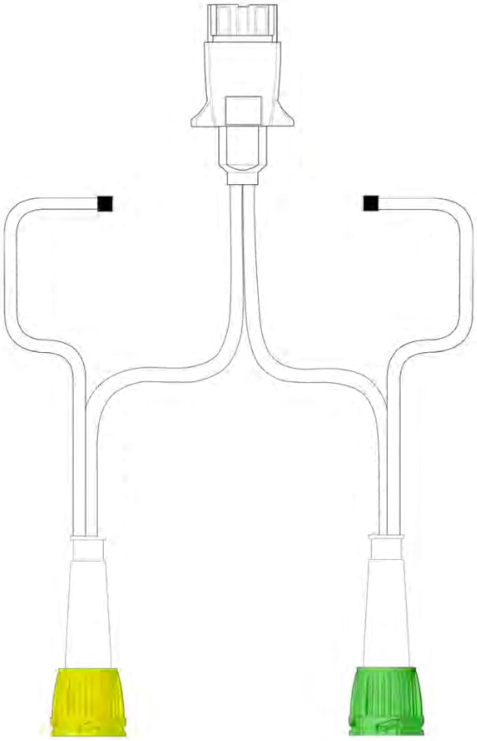 Anhängerbeleuchtung SET Rückleuchten 12V LED Umrissleuchten 7 polig Kabel 5,3 m
